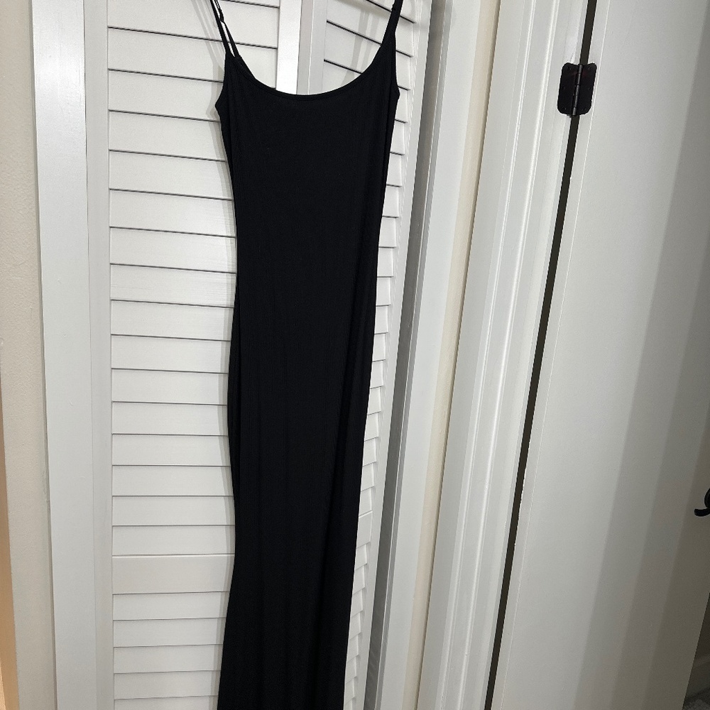 Skims long slip dress